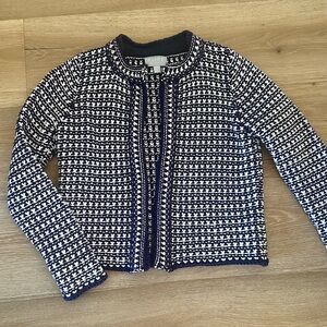 PURE Collection Heavy Cotton Hand Made Cardigan